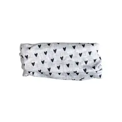 CHILLAX - Cuellito reversible Hearts on grey para niños