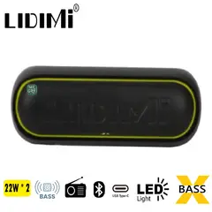 LIDIMI - Parlante Portátil 44W BASS+ RGB Dinámico LD-S007AC