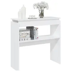 STARHOME - Arrimo Recibidor Consola Velmora Blanco 100 cm