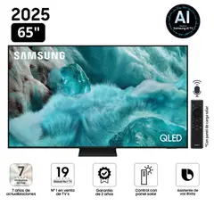 SAMSUNG - Televisor QLED 65" Visión AI Smart TV QN65Q7F5AGXPE - Nuevo 2025