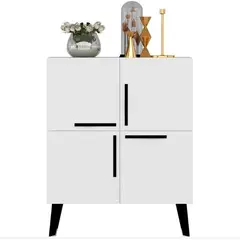 STARHOME - Arrimo Recibidor Consola Rubik Blanco