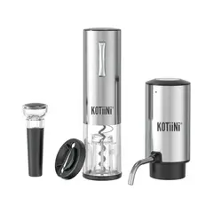 KOTIINI - Set Sacacorcho y Aireador eléctrico recarga USB
