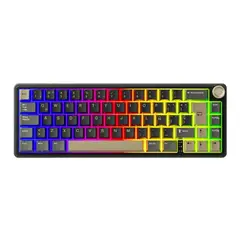 ROYAL KLUDGE - - Teclado R65 Wired 65% Phantom Switch Brown
