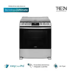 MABE - Cocina de Piso a Gas 76 cm Inox - EMH7614DATMSS0