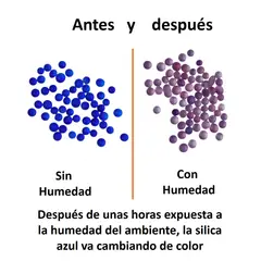 GENERICO - Silica Gel Color Azul Bolsa de 100g Cambia de Color