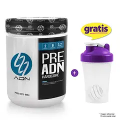 ADN - Pre - Entreno Nutrition PRE HARDCORE 600gr Naranja
