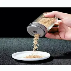 OEM - Condimentero Especiero Giratorio de 6 frascos (VIDRIO)