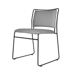 OFIDEAS - Silla De Visita Fija Interlocutor Tred Gris