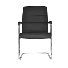 OFIDEAS - Silla De Visita Fija Interlocutor Tax Negro