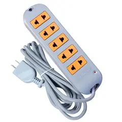 OPALUX - Extensión ELÉCTRICA Casa Oficina 10 Metros- 5 Salidas