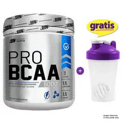 UNIVERSE NUTRITION - PRO BCAA 500 GR AMINOÁCIDOS UN NARANJA + SHAKER