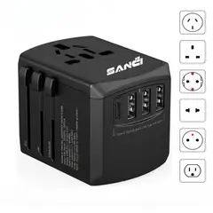 SANC - Cargador Internacional Sanci Enchufe Universal rapido
