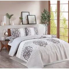 CASATEX - Juego de Sábanas Estampada 3000 Hilos - 2 PLZ