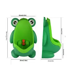 GENERICO - Urinario entrenamiento de Inodoro Modelo Sapito Verde - sapo