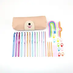 ZIMRAHYG - Set De Crochet Y Accesorios - Incluye Bolsa De Almacenaje