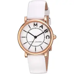 MARC JACOBS - Reloj Classic MJ1562 Blanco De Cuero Piel Para Mujer