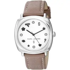 MARC JACOBS - Reloj Classic MJ1563 Cafe De Cuero Piel Para Mujer