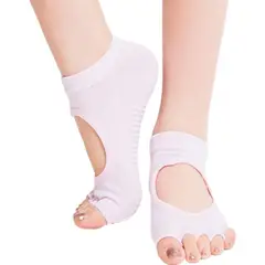 GENERICO - Medias Antideslizantes Mitón Marinera Danza Yoga Pilates