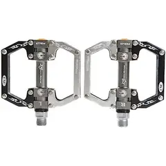 ROCKBROS - Pedal negro de aluminio 2010-12SBKS