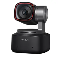 OBSBOT - TINY 2 Webcam PTZ 4K Puro con IA y Sensor CMOS de 115″