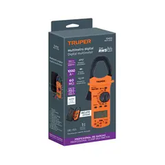 TRUPER - Pinza Amperimetrica Mut-202 cod 10404