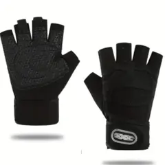 EPAUS - Guantes Deportivos Antideslizantes Con Muñequera