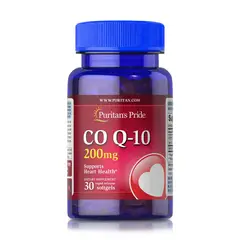 PURITANS PRIDE - Coenzima Q-10 200 mg (30 Softgels) – Puritan’s Pride