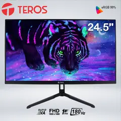 TEROS - MONITOR GAMER TE-2475G FULL HD 24.5 " VA 180HZ 1MS HDMI