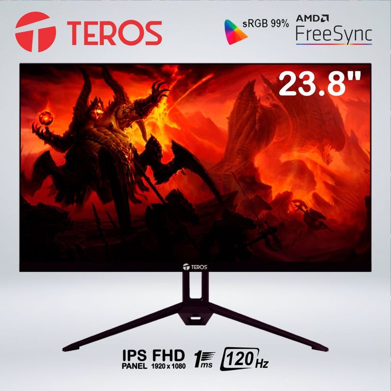 MONITOR GAMER TE-2415S FULLHD 23.8 " IPS 120HZ 1MS HDMI FREESYNC
