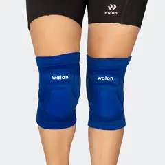 GENERICO - RODILLERA DE VOLEY WALON CON GEL TALLA M AZULINO