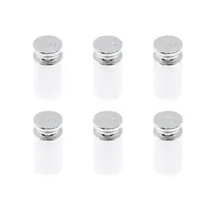 GENERICO - PACK X6 PESA CALIBRACION 10 GRAMOS BALANZA DIGITAL