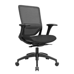 OFIDEAS - Silla Ergonómica Reclinable Brazo 4d Loop Gerencial Negro