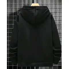 GENERICO - SHEIN Sudadera con capucha de color negro