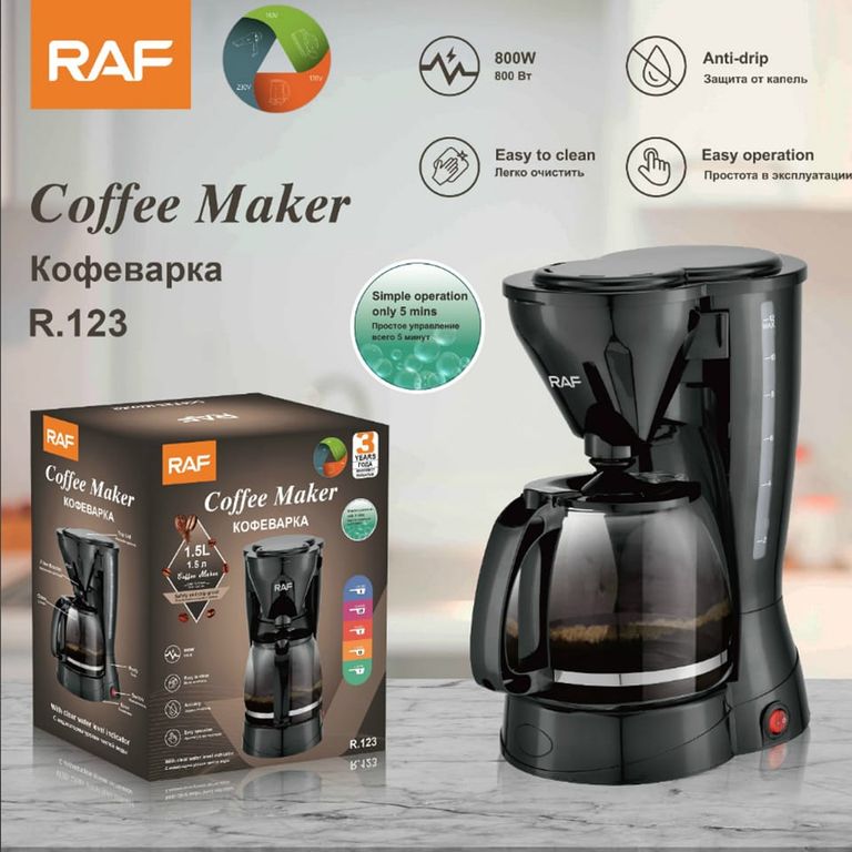 Cafetera de Goteo Eléctrica Café Rápido y Fácil para tu Día a Día