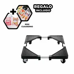 GENERICO - Pack9 Base Moderna de Acero Mueble Y+Regalo Agendita