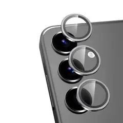 GENERICO - Protector de Cámara Metálico Para Samsug S24 Plus- Plata