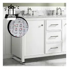 GENERICO - Base Resistente de 2pzs Plateado Y+Regalo Stickers