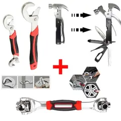 OEM - Juego de Herramientas Todo en Uno Ideal para Hogar Taller o Emergencias