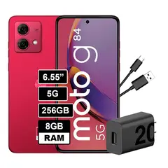 MOTOROLA - Celular Moto G84 8gb 256gb 5G Color Viva Magenta
