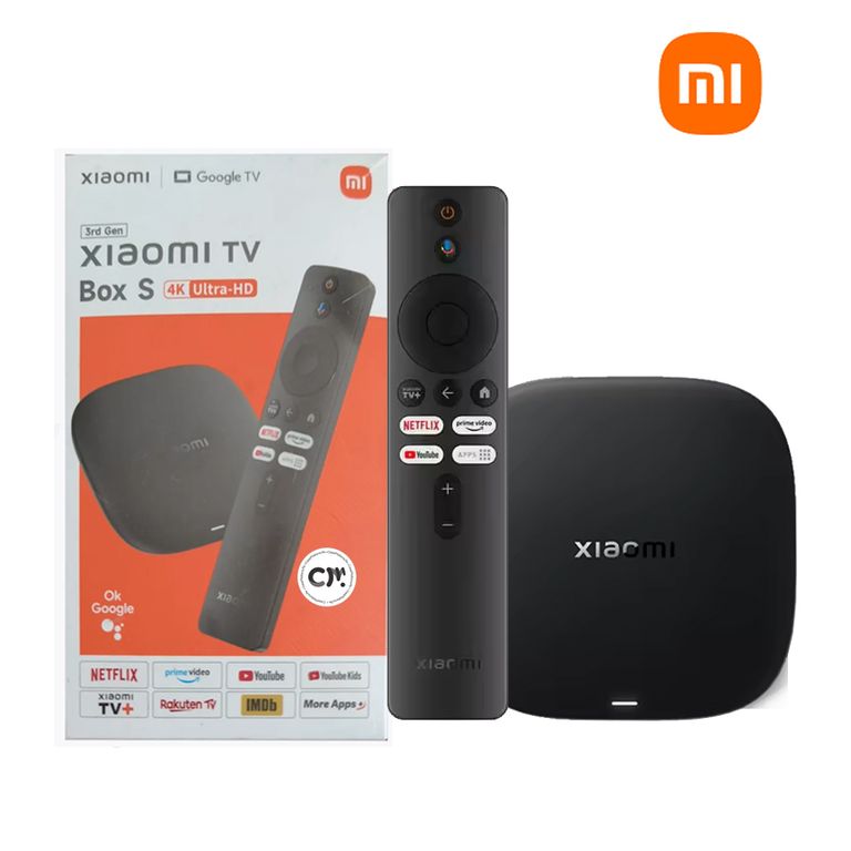 MI TV BOX S 3RA GEN GOOGLE TV CHROMECAST - VERSION GLOBAL