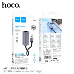 HOCO - Adaptador Convertidor Puerto Ethernet RJ45 a USB