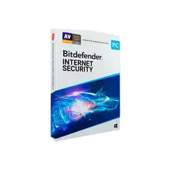 BITDEFENDER - Software Internet Security Para 1Pc 12 Meses 3 Gratis