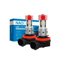 NAOEVO - Focos LED Serie N86 Base 9005 Luz Ambar