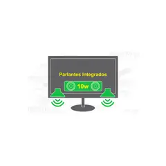 SAMSUNG - Monitor M5 De 32" Fhd, Smart Tv, Wifi, Bluetooth, Con Parlante Y Control Remoto