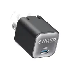 ANKER - Cargador De Pared De 30W Con Puertos Usb-C Y Tecnología Iq3 - Carga Rápida Y Eficien