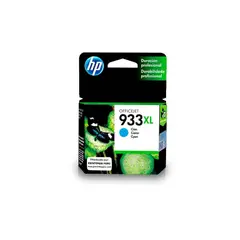 HP - Cartucho De Tinta 933Xl Original, 8.5 Ml, Alto Rendimiento En Color Cián Para Impresora