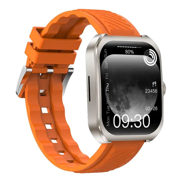 Nuevo Reloj Inteligente Z88 Pro Smartwatch doble correa Naranja