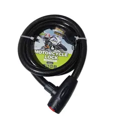 GENERICO - Candado de cable con llave 150cm grueso