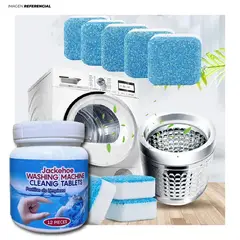 GENERICO - Pastillas Limpiadoras de Lavadora Buen Olor 12 Piezas