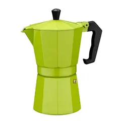 PENTHA - Cafetera Moka Italiana Café Espresso 6 Tazas - 300ml Verde
